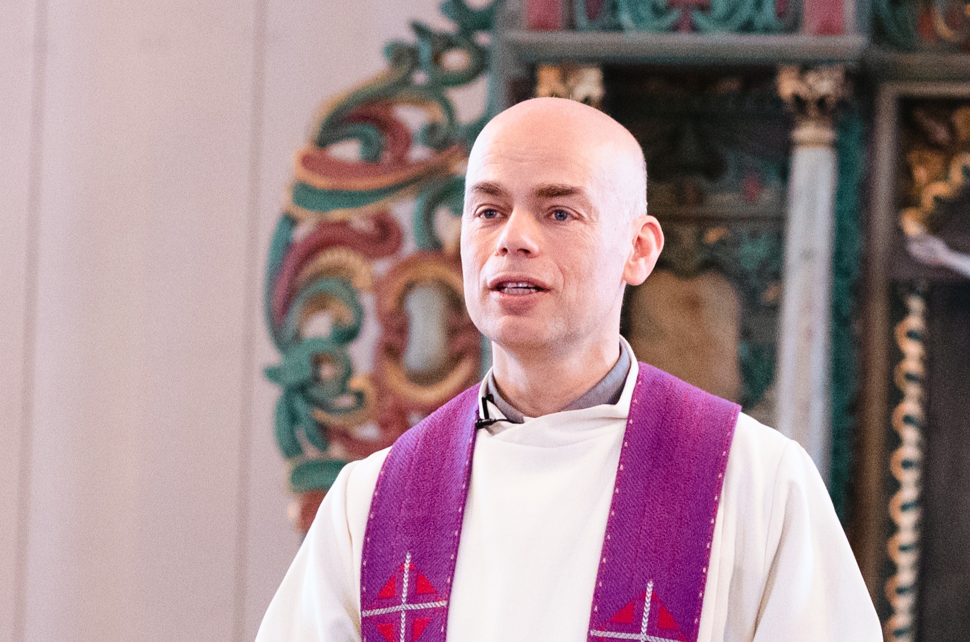 Per-Kristian Bandlien har de siste åtte årene vært sokneprest i Jessheim og Hovin. Foto: Kristoffer Eknes. 