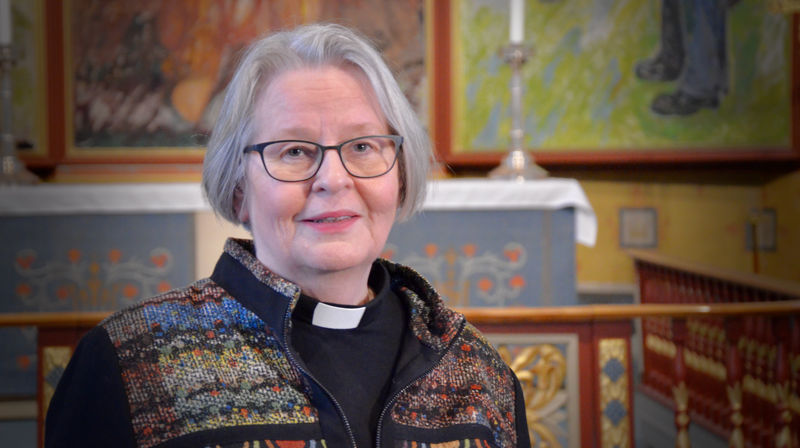 Domprost Kirsten Elisabeth Almås fungerer som biskop i biskopens fravær. Foto: Hamar bispedømme