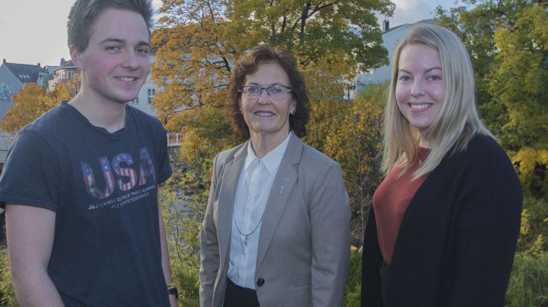 Besøk fra ungdommens kirkemøte