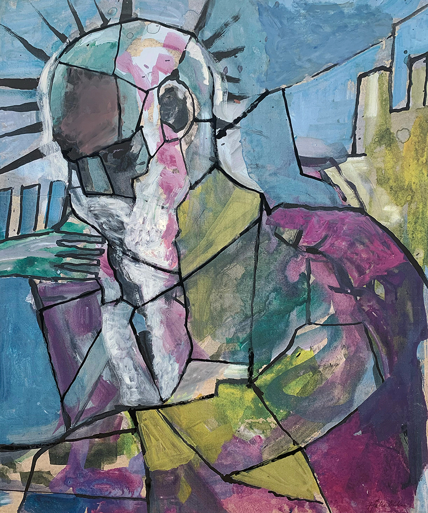 Et av forarbeidene til Håkon Bleken. Foto: KHÅK