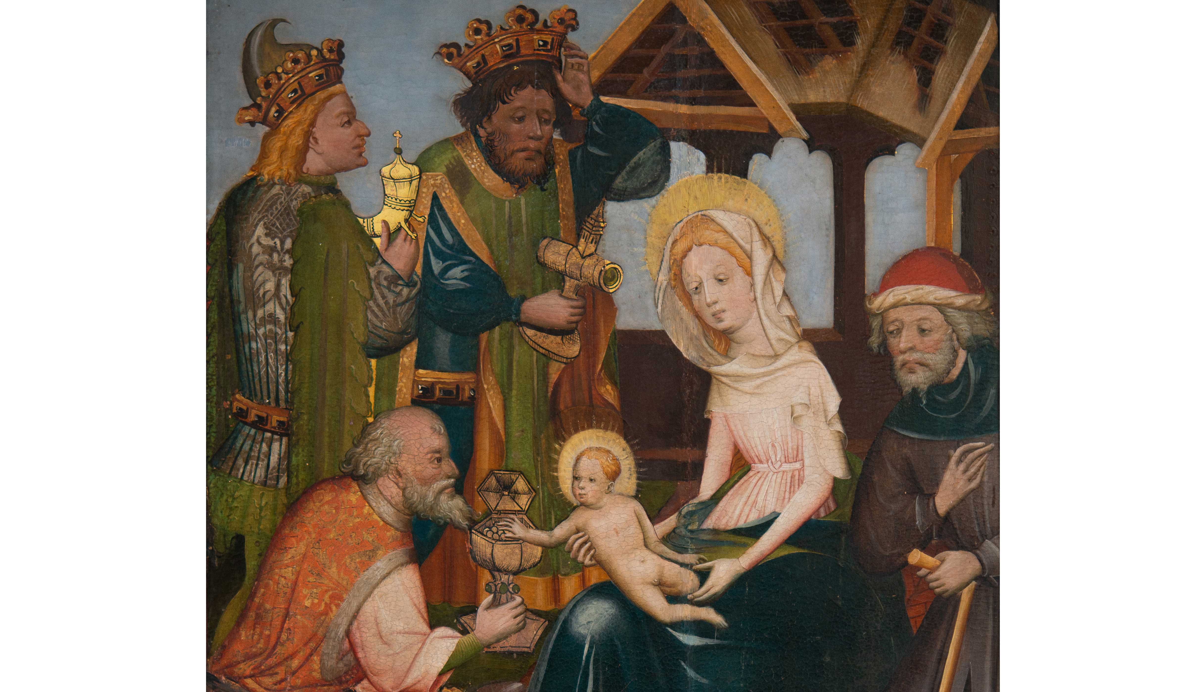 Illustrasjonsbilde: fra alterskapet i Sande kirke. Foto: Håkon Vestnes