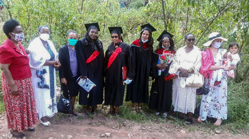 Kvinner utdannet ved Mekane Yesus Theological Seminary (MYTS) i Addis Abeba. Arkivfoto: Tadelech Loha