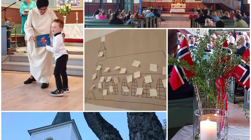 Døgnopne kyrkjer. Illustrasjonsbilete: Hareid sokn