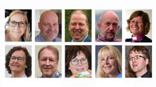 Øverst frå v. Therese Kristin Utgård, Ole Martin Grevstad, Olav Myklebust, Olav Rønneberg, Ingeborg Midttømme. Nederst fra v. Ann-Kristin Sørvik, Frode Rabbevåg, Rikke Elisabeth Grevstad Kopperstad, Monika Tettli, Arne Moltubak.