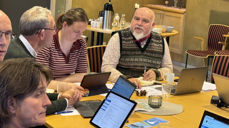 - Kirkemusikken er en grunnpilar i gudstjenestelivet, i korarbeidet og i kirkens kulturformidling, sier leder i Nidaros bispedømmeråd Jon Fredrik Skauge. Her fra møtet i rådet hvor støtten til oppropet for kirkemusikkutdanning i Trondheim ble vedtatt. (Foto: Magne Vik Ravndal)