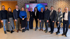 Godt norsk-ukrainsk møte hos biskop Herborg Finnset i Erkebispegården (Foto: Magne Vik Ravndal)