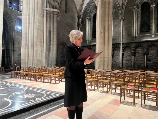 Biskop Herborg om vindkraft på Fosen: - Regjeringen utfordrer rettsstaten