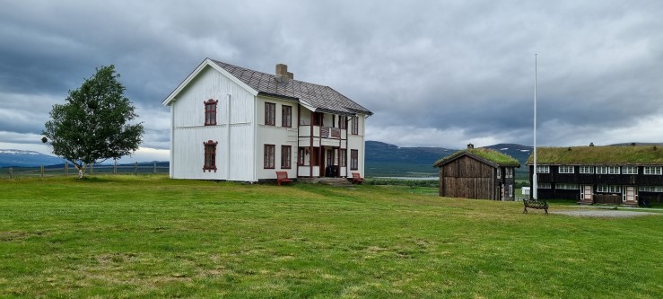 Den gamle skysstasjonen på Fokstugu, hvor pilegrimene bor..jpg