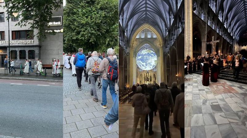 Vandregudstjeneste til Olavsvaka