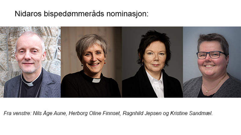 Disse kan bli ny biskop i Nidaros