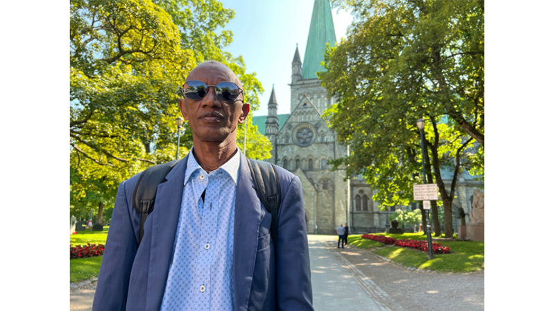 Etiopisk kirkerådsleder besøker Nidaros