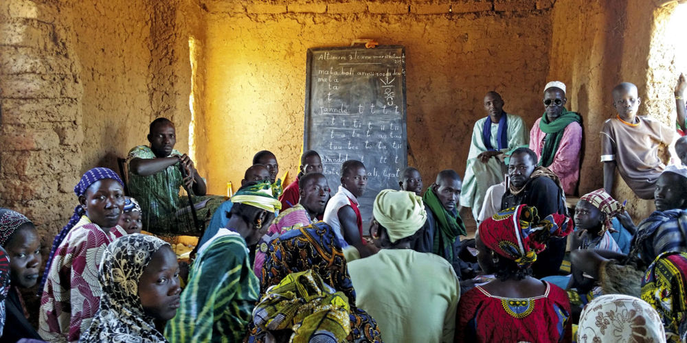 Kirkelig samling i Mali (Foto: Sigurd Egeland)