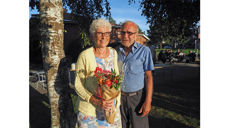 Nidarosen 2022 tildelt Ingrid Sletvold og Roar Hansen, Strindheim menighet. Foto: Olav D. Svanholm