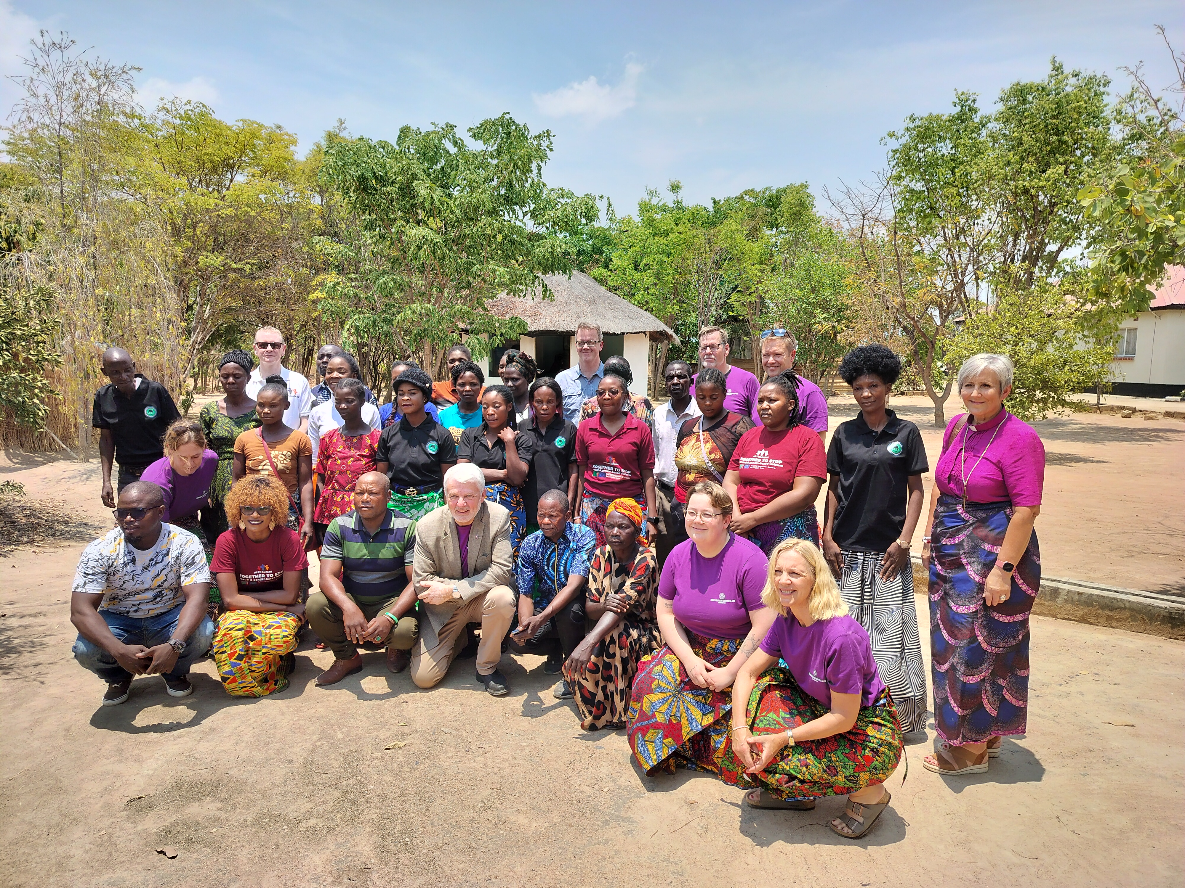 Biskop Herborg besøkte i oktober Zambia i regi av Kirkens Nødhjelp.