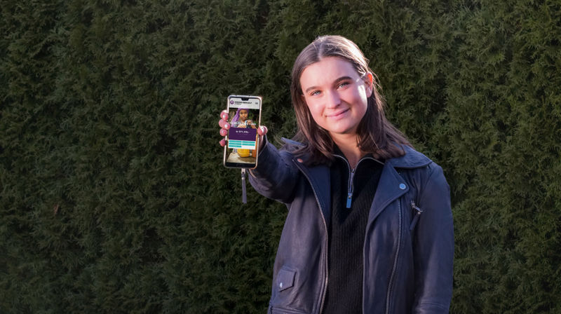 Årets fasteaksjon foregår både med bøsser og via mobil. Kreativiteten er stor for å samle inn mest mulig. (Foto: Kirkens Nødhjelp)