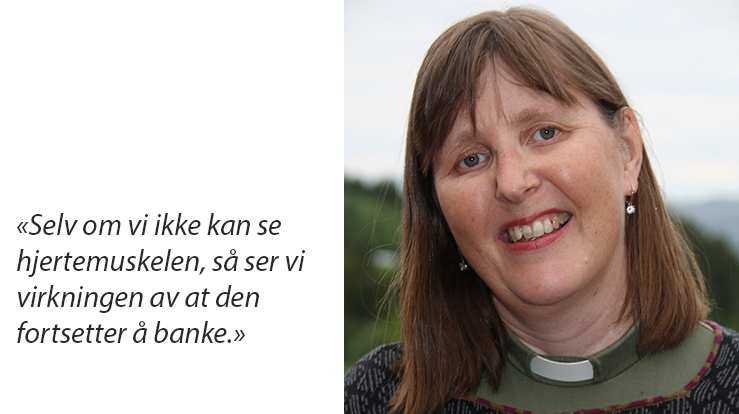 Gud gir oss både hjerte og knær!