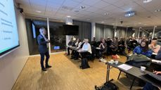 Fagdirektør i Hovedorganisasjonen KA, Harald Askeland, holdt kurs for fellesrådene i Trondheim.