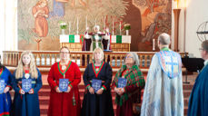 9.-10. november markeres utgivelsen av Orre testamente i Trondheim og Nidarosdomen. Her lyser biskop i Nidaros, Herborg Finnset, velsignelsen under lanseringen og gudstjenestefeiringen i Stora kyrkan i Östersund i slutten av august.