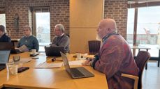 Fungerende leder i Nidaros bispedømmeråd Jon Fredrik Skauge i møtet 20.februar.