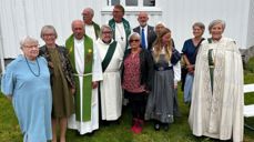 Maria Stoltsmo, Astri Wessel, Oddbjørn Stjern, Jon Nilsen, Birgith Østnes, Dagfinn Thomassen, Jorunn Tøndel, Morten Juul, Ellbjørg Reiten, Jorunn Wæge, Mariann Espeland, biskop Herborg Finnset.