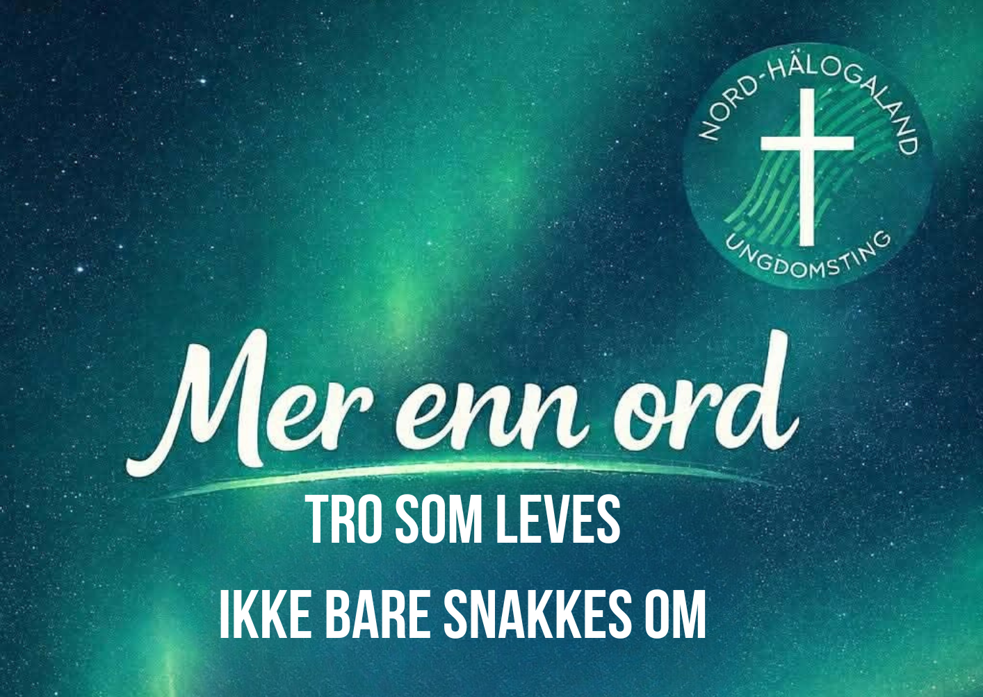 Bli med på ungdomstinget 2026. 