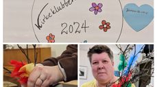 Mildrid Andreassen lager fastelavnsris.