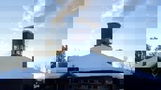 Karasjok kirke i januar. Foto: Sara Marie Triumf