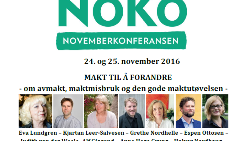 "Makt til å forandre"