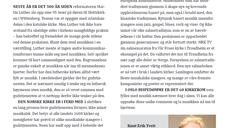 Faksimile: Menighetsbladet "På Kirkebakken" 2/2016