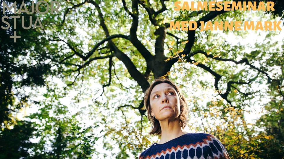Majorastua+ inviterer til salmeseminar med salmedikter og jazzanger Janne Mark.