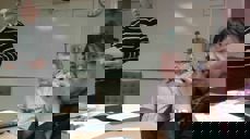 Fra venstre: Olavi Korhonen (oversetter), prosjektleder Mikael Winninge (Svenske bibelselskapet) og Britt Inger Sikku (leder av forprosjektet).