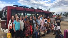 Samlet før hjemreise etter to uker med store opplevelser