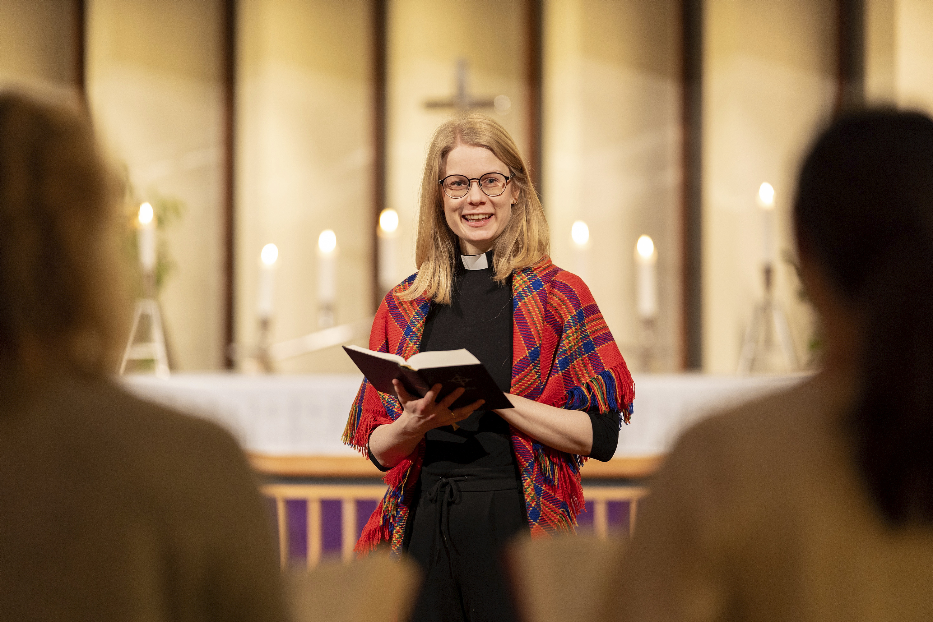 Hanne Punsvik Øygard, prest i Harstad kirke. Foto: Steve Nilsen