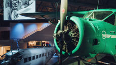 Fra Norsk Luftfartsmuseum i Bodø.