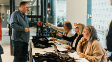 Fra registrering under Stiftsdagene 2022. Foto: Kontrafei