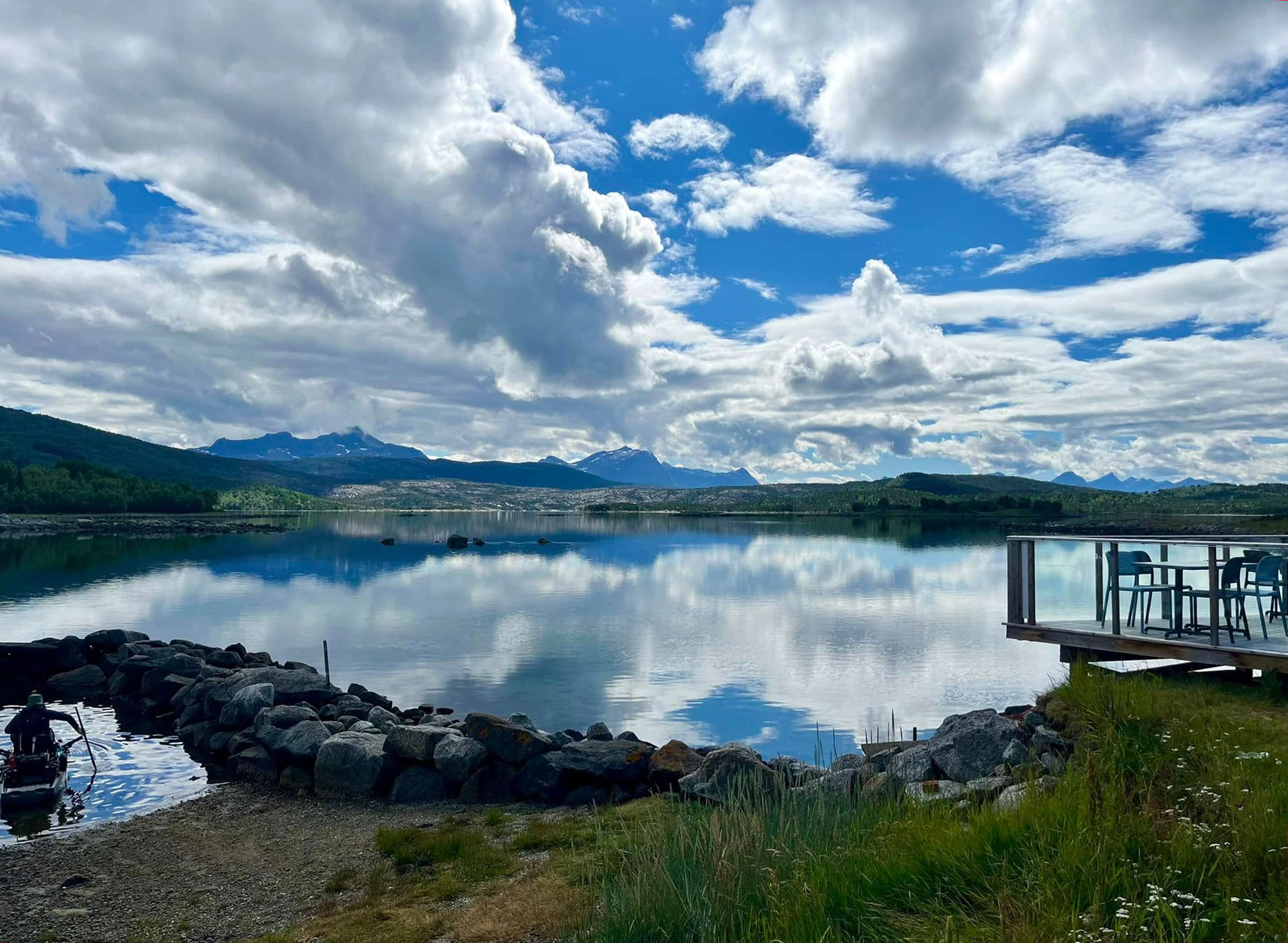 En vakker dag i Hamarøy / Hábmer. Foto:Kristine Sandmæl