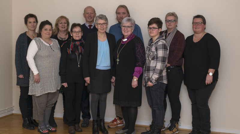 Bispedømmerådets første møte med ny biskop