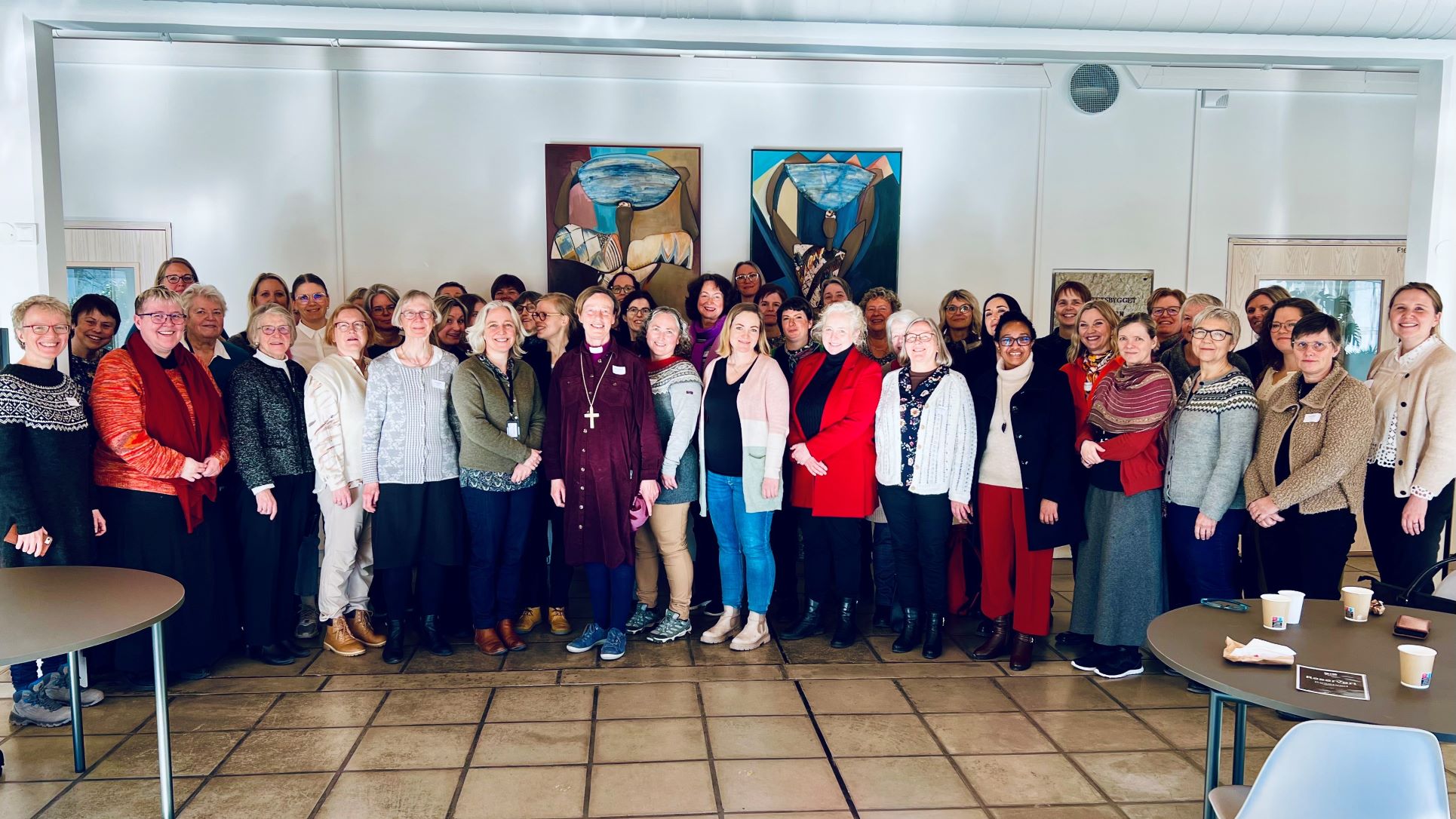 Over femti prester, studenter og pensjonister deltok på nettverkssamlingen, som fant sted på VID.