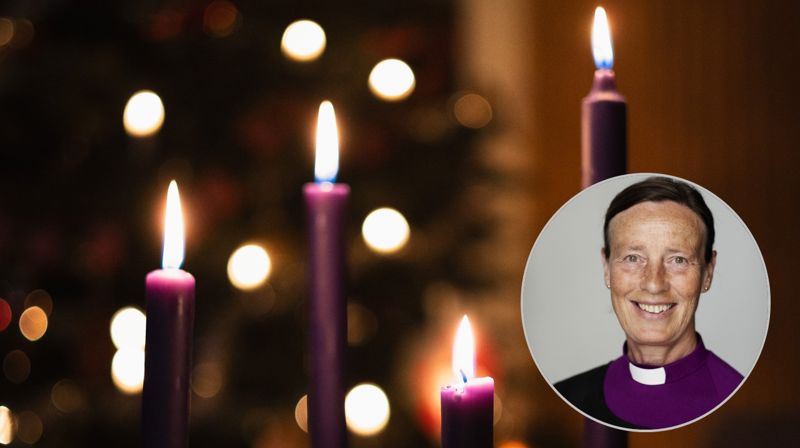 La tradisjonen om å feire verdens lys fortsette å bringe håp – «midt i den kalde vinter, ved mørke midnatts tid», skriver biskop Anne Lise Ådnøy. Foto: Den norske kirke / Marie von Krogh