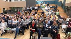 Fra rådsledersamlingen i fjor.