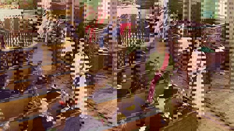 Christiane Krahner holdt prekenen da hun ble vigslet til kateket av biskop Anne Lise Ådnøy 24. november.