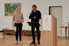 Asbjørn Finnbakk og Anne Margrethe Ree Sunde ledet kurset i Kopervik kirke.