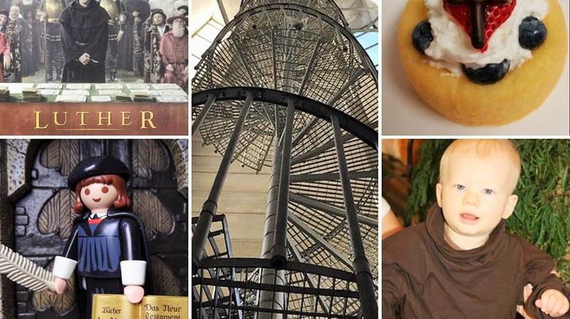 Feirer Luther fra klokken 1517-2017