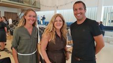 Tonje Vilberg Bjerkreim og Andreas Eidsaa jr. ledet dagen, her sammen med Hilde Frafjord Johnson.