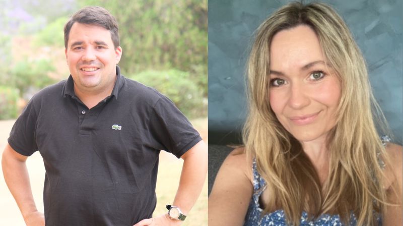 Richard Olsen Svane og Jorunn Berga.