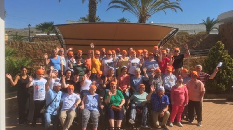 Rogalandsgjengen var så stor at det bare ble plass til halvparten på bildet. Her er deltakerne fra Nord-fylket.