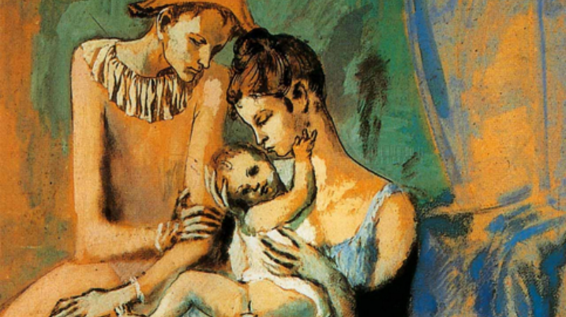 Maleri av Pablo Picasso.