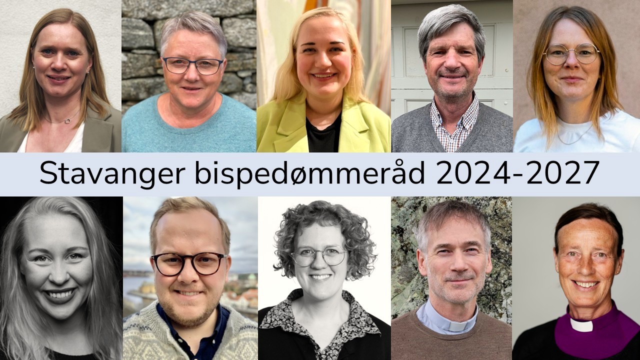 Øverst f.v.: Helene Breivik Hellerdal, Brit Nelly Ness Tveit, Therese Egebakken, Magne Hersvik, Dorrit Vignes. Nederst f.v.: Kristine Brunvathne Bjerkestrand, Eirik Faret Sakariassen, Ingrid Elisabeth Berg Tobiassen, Dag Tormod Milje og Anne Lise Ådnøy.