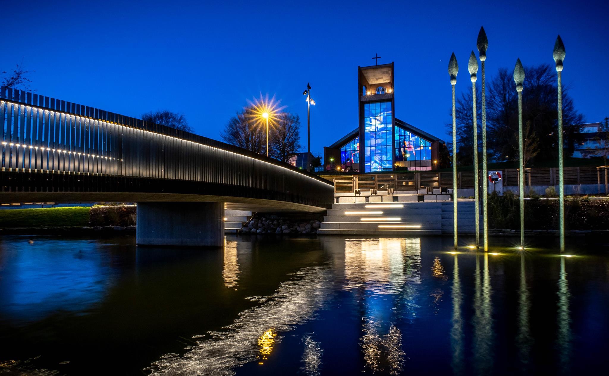 Bryne kyrkje. Foto: Ove Kvam