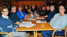 Godt oppmøte fra Vikedal, Sandeid, Ølen og Bjoa på valgkurs. Fra venstre: Anny F. Øverland, Andreas Andreassen, Johan Georg Vestbø, Per Ølfarnes, Leiv Karsten Medhaug, Rune Vestbø, Guri Gjerde og Gerd Ellinor Eikje.